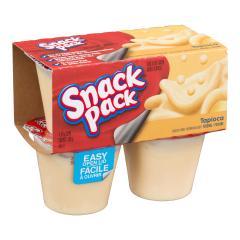 HUNT'S SNACK PACK PUDDING TAPIOCA RTE (PORTION)