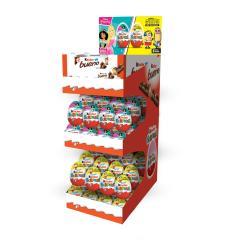 KINDER CHOCOLATE EGG/BAR ASTD T92 DISPLAY