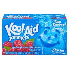 KOOL-AID JAMMERS DRINK BLUE RASPBERRY (POUCHES)