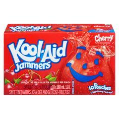 KOOL-AID JAMMERS DRINK CHERRY (POUCHES)