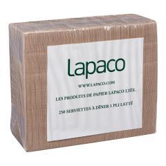 LAPACO NAPKIN DINNER 1PLY MOKA