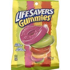 LIFE SAVERS GUMMY 5 FLAVOURS (PEG BAG)