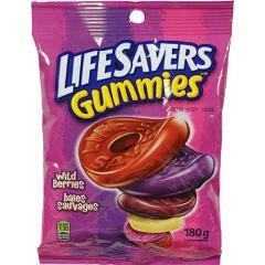 LIFE SAVERS GUMMY WILD BERRIES (PEG BAG)