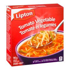 LIPTON TOMATO VEGETABLE SOUP 2P