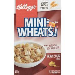 KELLOGG'S MINI WHEATS CEREAL BROWN SUGAR