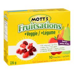 MOTT'S FRUITSATIONS SNACK ASSORTED BERRY VEGGIES