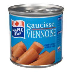 MAPLE LEAF SAUSAGE VIENNA (TIN)