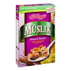 KELLOGG'S MUSLIX CEREAL ALMOND/RAISIN