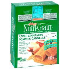 NUTRI-GRAIN BAR CEREAL APPLE/CINNAMON