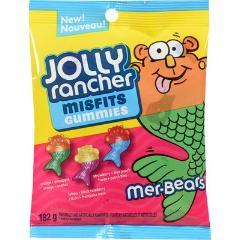 JOLLY RANCHER GUMMY MISFITS MERBEARS (PEG BAG)