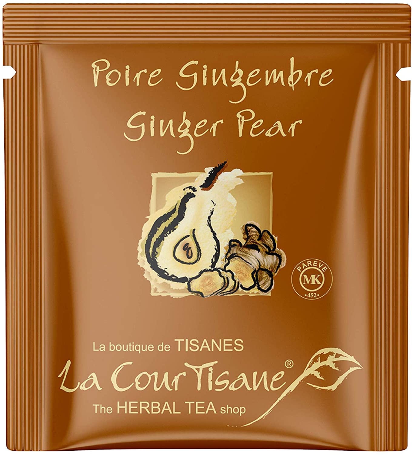 LA COURTISANE HERBAL TEA GINGER PEAR