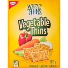 CHRISTIE VEGETABLE THINS CRACKER