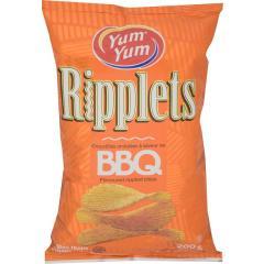 YUM-YUM CHIP RIPPLETS BBQ