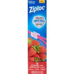 ZIPLOC EASY ZIP STORAGE BAG LARGE 26.8X24.1CM