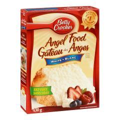 BETTY CROCKER CAKE MIX WHITE ANGEL FOOD