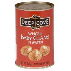 DEEP COVE BABY CLAM WHOLE (TIN)