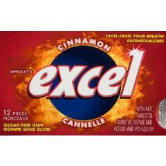 EXCEL GUM INFERNO CINNAMON 12PCS