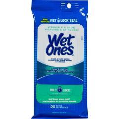 WET ONES MOIST TOWEL VITAMIN E/ALOE DSPL