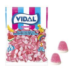 VIDAL CANDY STRAWBERRY DROPS (BULK)