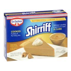 SHIRRIFF PIE FILLING BUTTERSCOTCH POWDER