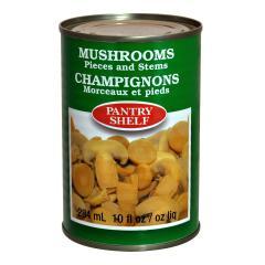 PANTRY SHELF MUSHROOM PCE/STEM (TIN)