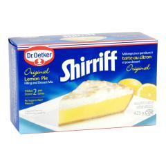 SHIRRIFF PIE FILLING LEMON POWDER