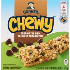 QUAKER CHEWY BAR CHOCOLATE CHIP