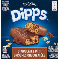 QUAKER BAR GRANOLA CHOCOLATE CHIP DIPPS