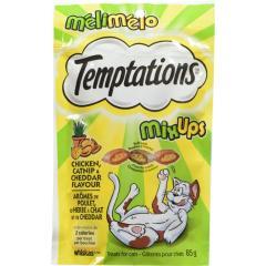 WHISKAS TEMPTATIONS CAT TREATS MIXUPS CATNIP (PEG BAG)