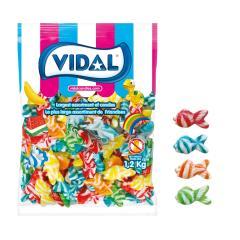 VIDAL CANDY SWIRLY FISH (BULK)