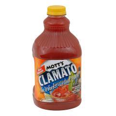 MOTT'S CLAMATO COCKTAIL THE WORKS (PLST)