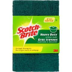 SCOTCH-BRITE HEAVY DUTY SCOUR PADS 6X9