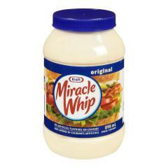 KRAFT MIRACLE WHIP SALAD DRESSING (PLST)