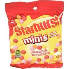 STARBURST MINIS CANDY ORIGINAL (PEG BAG)