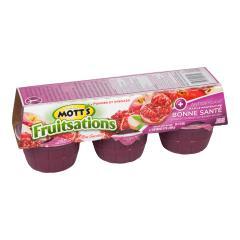 MOTT'S FRUITSATIONS SNACK APPLE POMEGRANATE UNSWEETENED (PORTION)