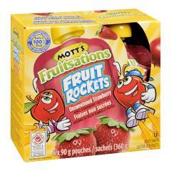 MOTT'S FRUITSATIONS FRUIT ROCKETS STRAWBERRY