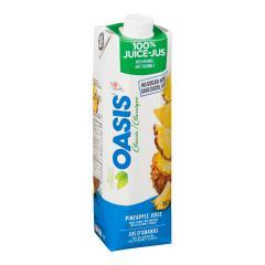 OASIS 100% PINEAPPLE JUICE UNSWEETENED (TETRA)