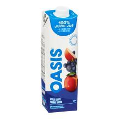 OASIS 100% APPLE/GRAPE JUICE (TETRA)