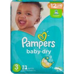 PAMPERS BABY DRY DIAPER JUMBO S3